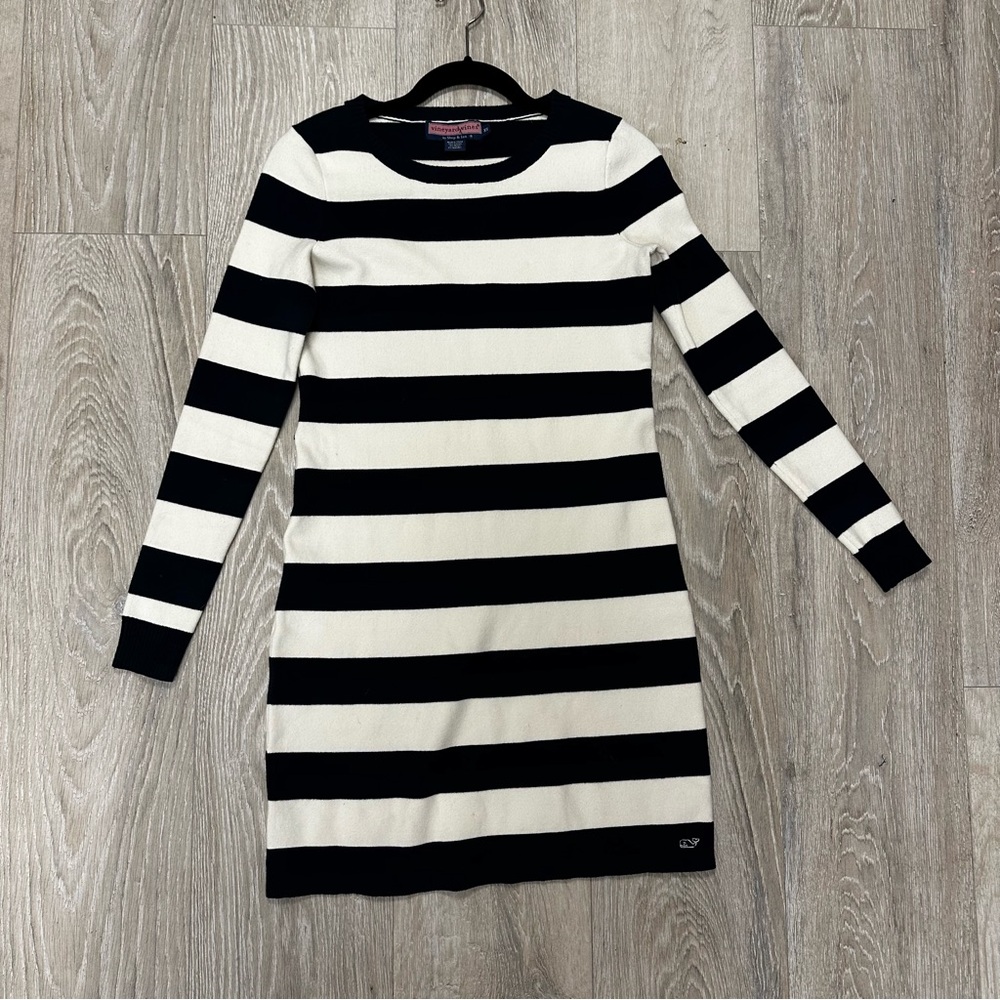 Vineyard Vines Striped Sweater Dress